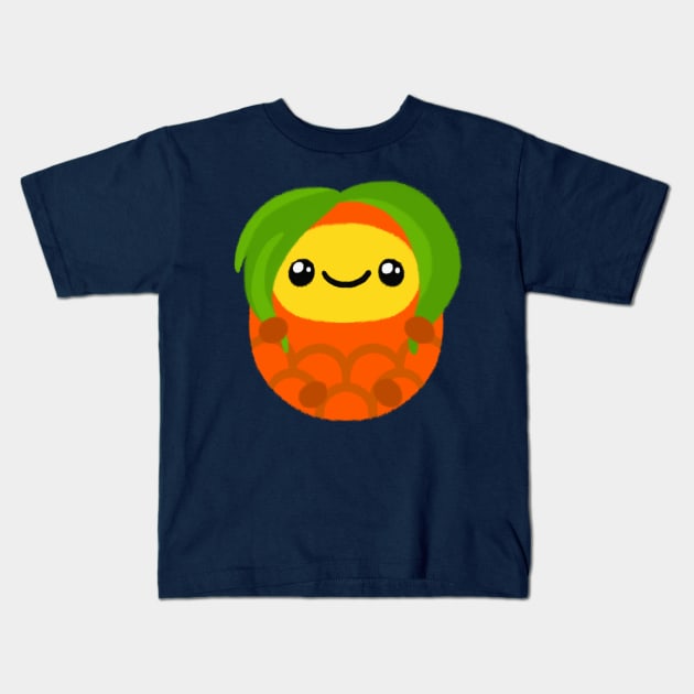 Pineapple NANA - cute Kids T-Shirt by pikaole